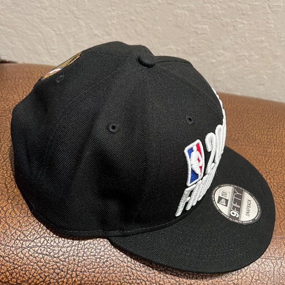 Rare New NBA World Champions Finals Golden State Warriors 2018 Blk Baseball Cap - Picture 5 of 8